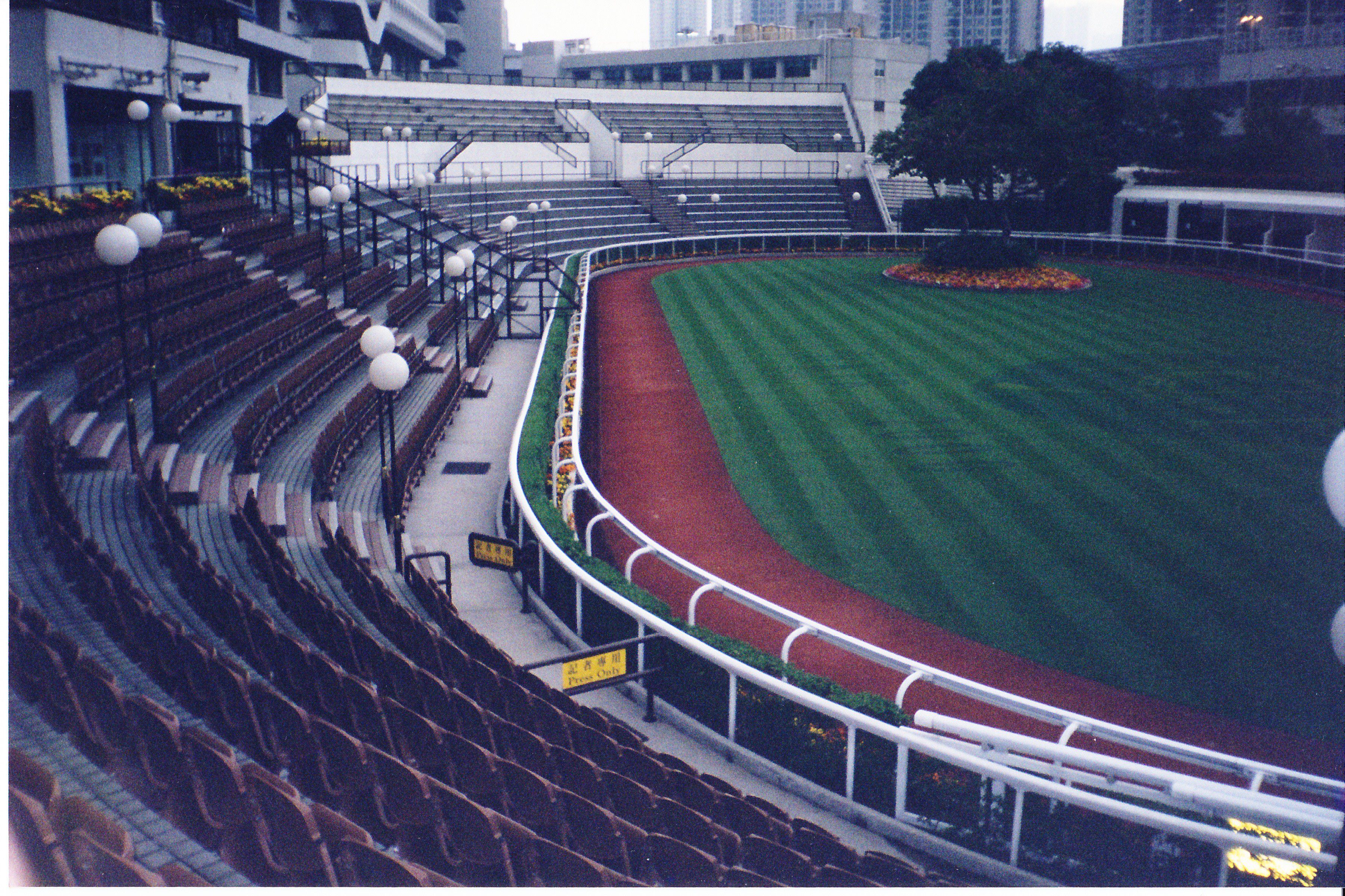 the shatin racecourse parade ring