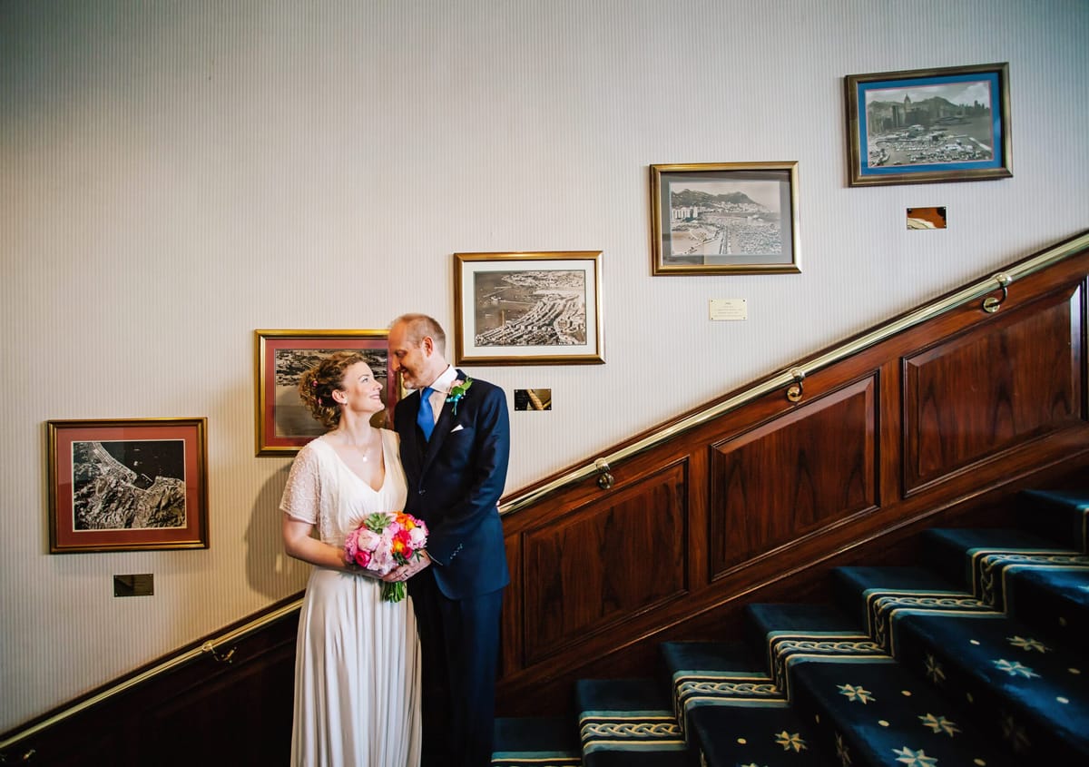 A wedding at the Royal Hong Kong yacht club